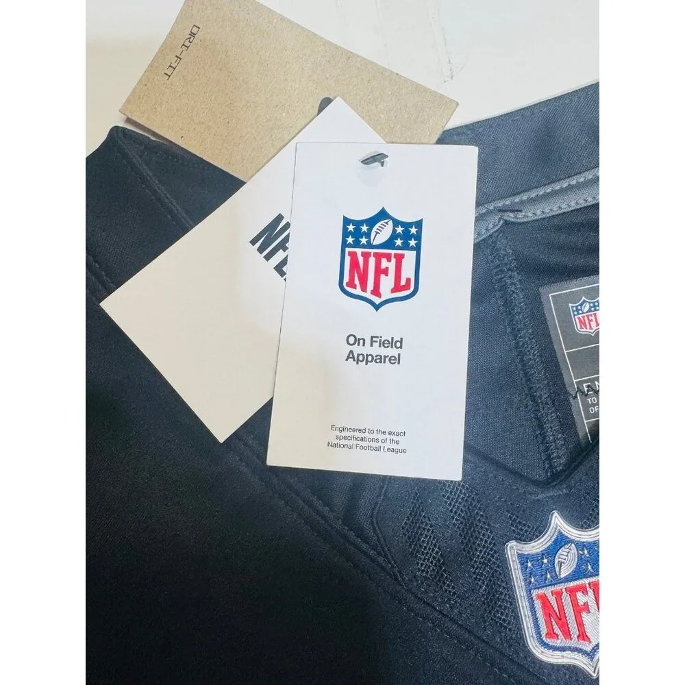 Aaron Rodgers Pittsburgh Steelers Nike Vapor F.U.S.E Home Black Jersey Sz Large - Picture 7 of 11